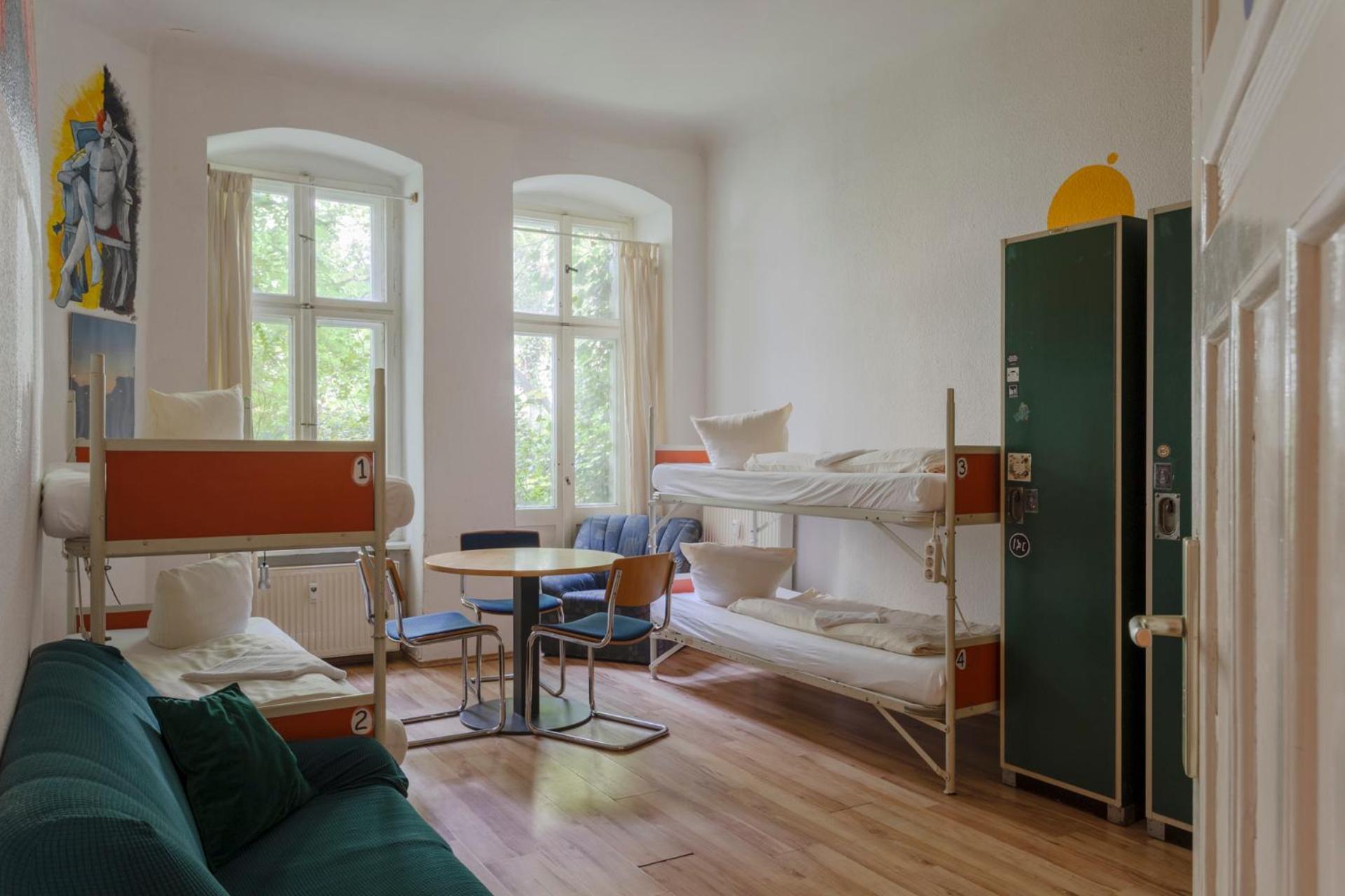 Bett im 4-Bett-Schlafsaal